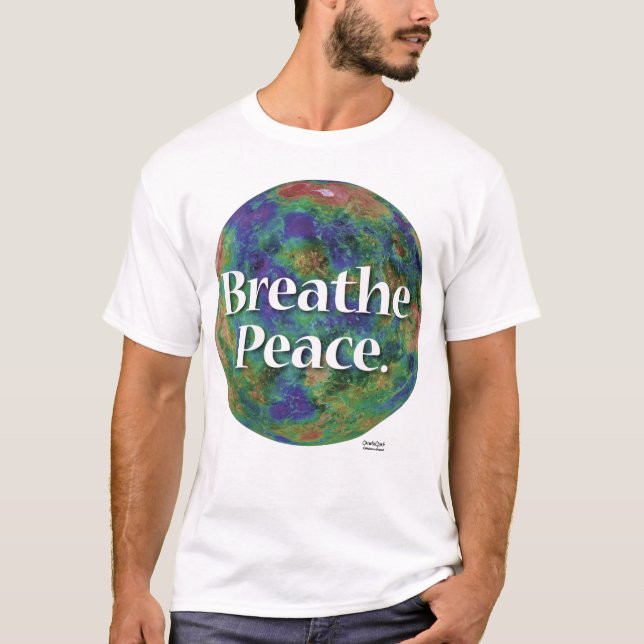 Camiseta Respire la paz (Anverso)