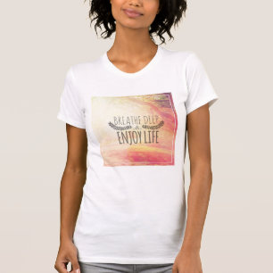 Camiseta Respire profundamente