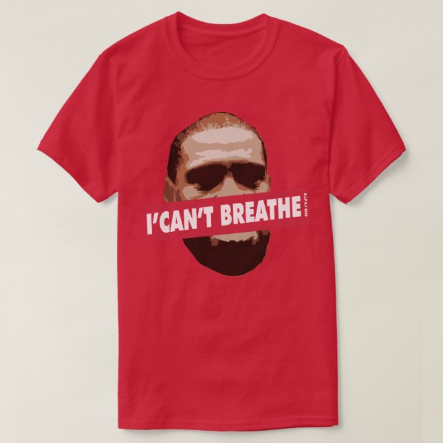 Camiseta Respiro incitante George Floyd (Diseño del anverso)