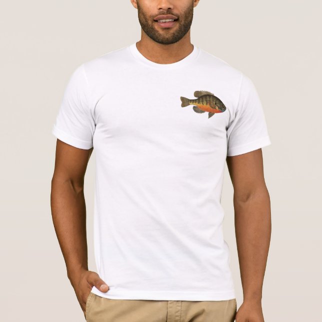 Camiseta Resplandor azul (Anverso)