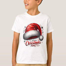 Camiseta Resplandor de Gorro de Santa Escarlata