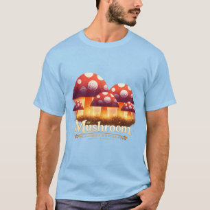 Camiseta Resplandor de hongo místico.