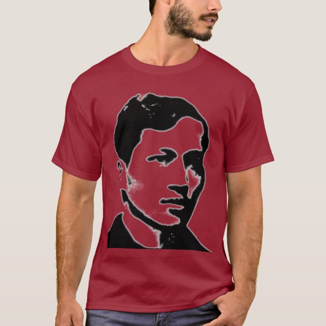 Camiseta Resplandor de Jose Rizal (Anverso)