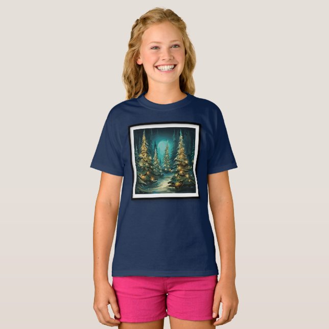 Camiseta Resplandor de Tannenbaum (Anverso completo)