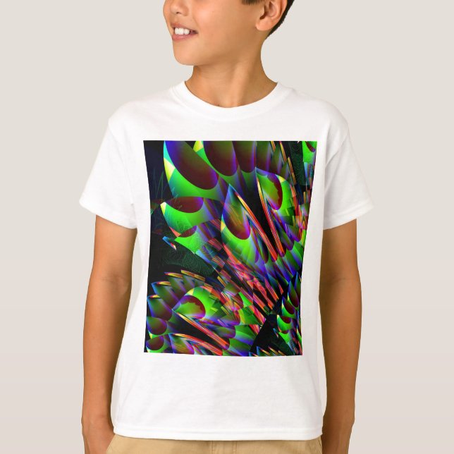Camiseta Resplandor en el Abstract.JPG oscuro (Anverso)