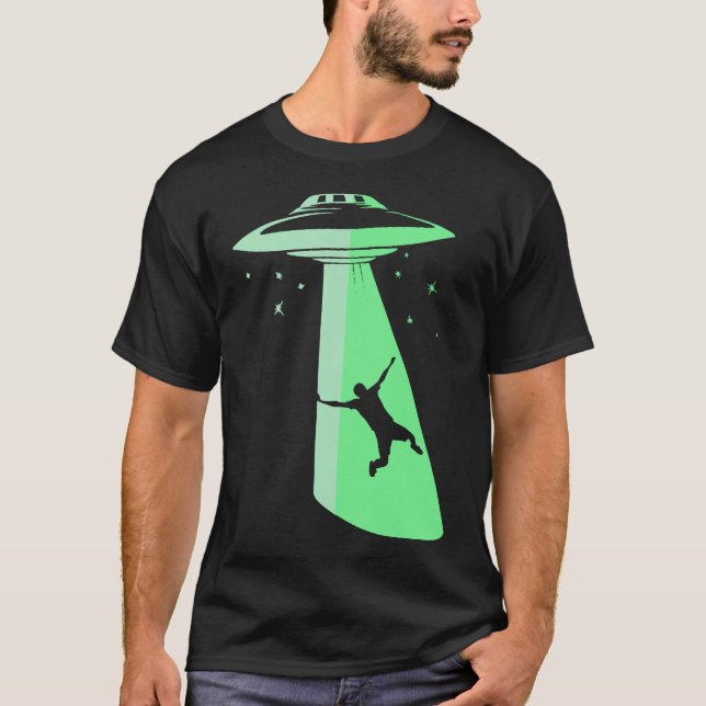 Camiseta Resplandor en el extranjero oscuro de Sci Fi de la (Anverso)