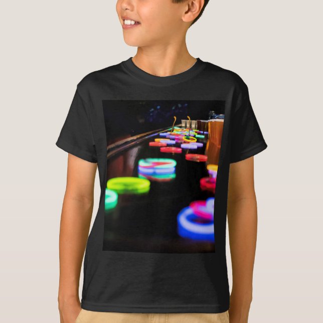 Camiseta Resplandor en la oscuridad (Anverso)