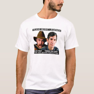 Camiseta Resplandor Foley y Townes Van Zandt