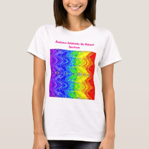 Camiseta “Resplandor” – Un patrón de orgullo abstracto