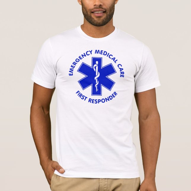Camiseta Respondedor de la asistencia médica de la (Anverso)