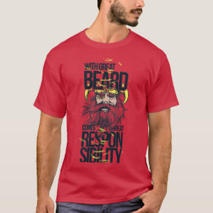 Camiseta Responsabilidad de Viking con Cabeza