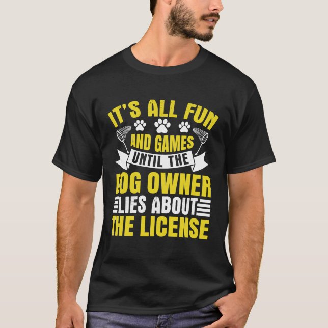 Camiseta Responsable de control de animales Catcher de anim (Anverso)