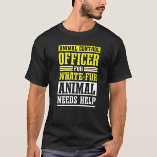 Camiseta Responsable de control de animales Seguridad públi