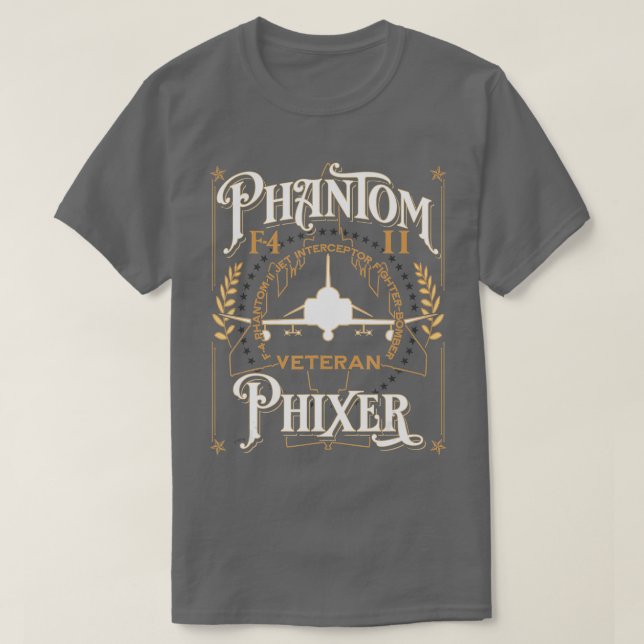Camiseta Responsable de la fabricación de aviones Phantom I (Diseño del anverso)