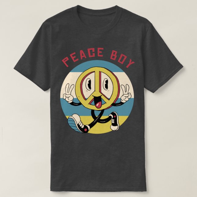 Camiseta Responsable de la paz (Diseño del anverso)