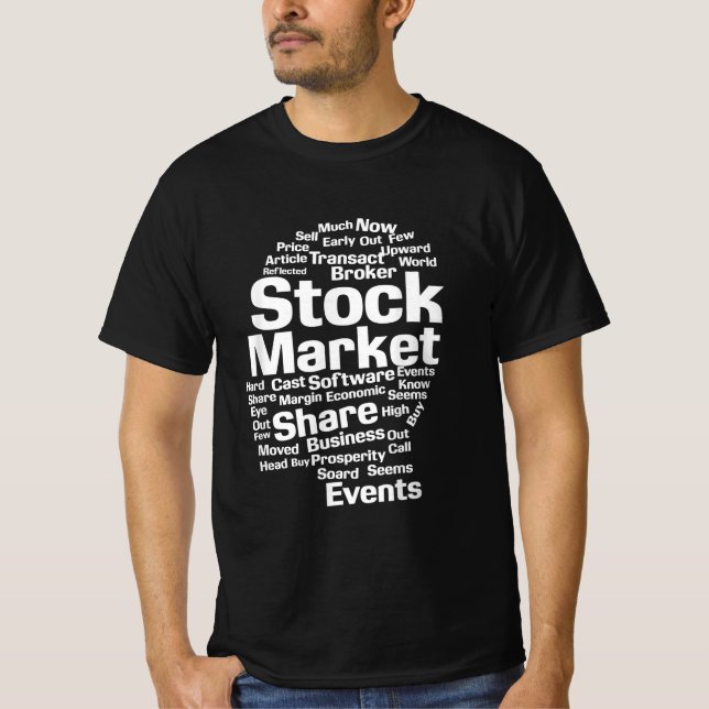 Camiseta Responsable de las Palabras del Mercado de Valores (Anverso)