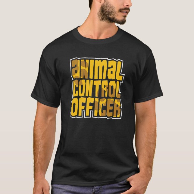 Camiseta Responsable de rescate de control animal 5 (Anverso)