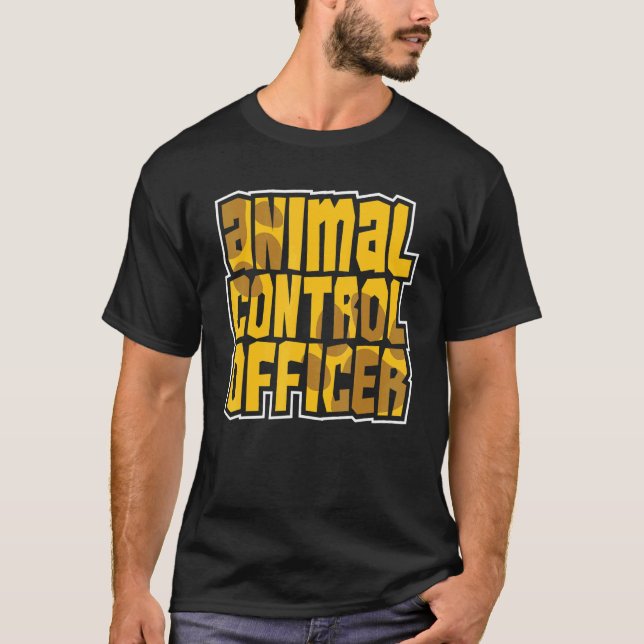 Camiseta Responsable de rescate de control animal 6 (Anverso)