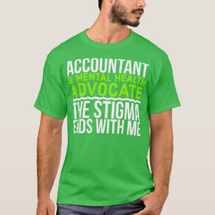 Camiseta Responsable de Salud Mental Defensor del Estigma E