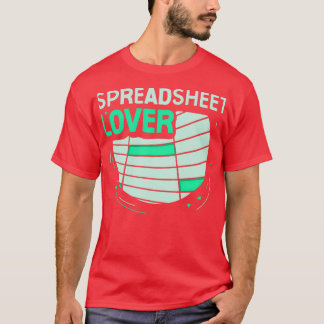 Camiseta Responsable de tabla de contabilidad de Spreadshee