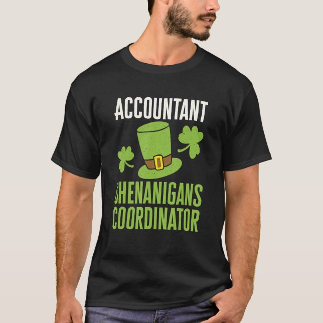 Camiseta Responsable St Patricks Day Shenanigans Coordinado (Anverso)