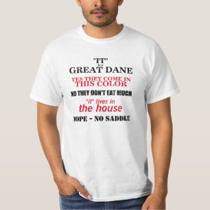 Camiseta Respuestas que caminan de great dane