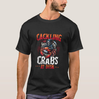 Camiseta Resquebrajando cangrejos en la divertida playa de 