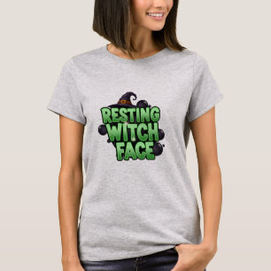 Camiseta Rest Witch Face Tee