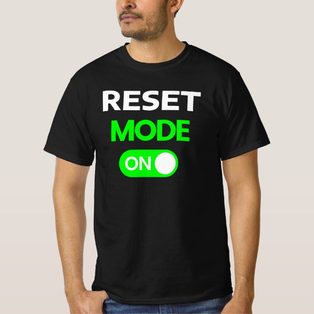 Camiseta Restablecer modo  l Modo de recuperación activado  (Anverso)