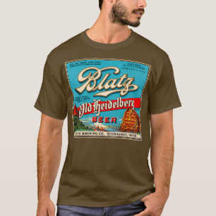 Camiseta Restablecimiento de la etiqueta de cerveza de époc