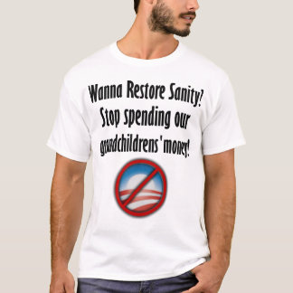 Camiseta Restablecimiento Sannity - pare el pasar