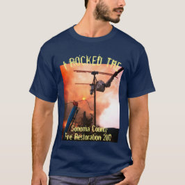 Camiseta Restauración 2017 del fuego del condado de Sonoma
