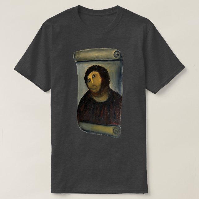 Camiseta restauración de ecce homo (Diseño del anverso)