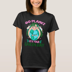 Camiseta Restauración de la Tierra de la Naturaleza Planeta