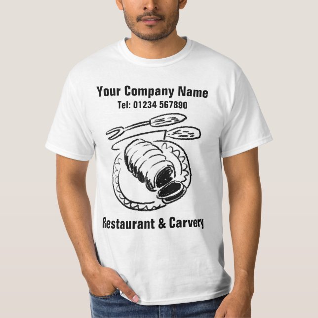 Camiseta Restaurant & Carvery Diner (Anverso)