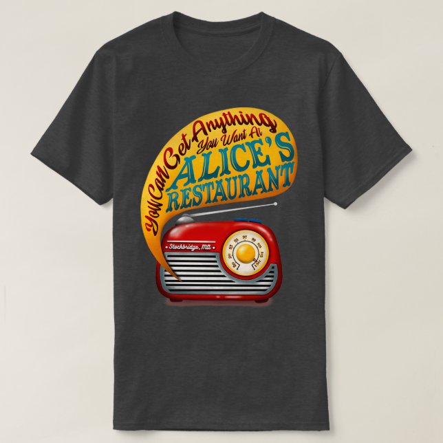 Camiseta Restaurante Alices (Diseño del anverso)