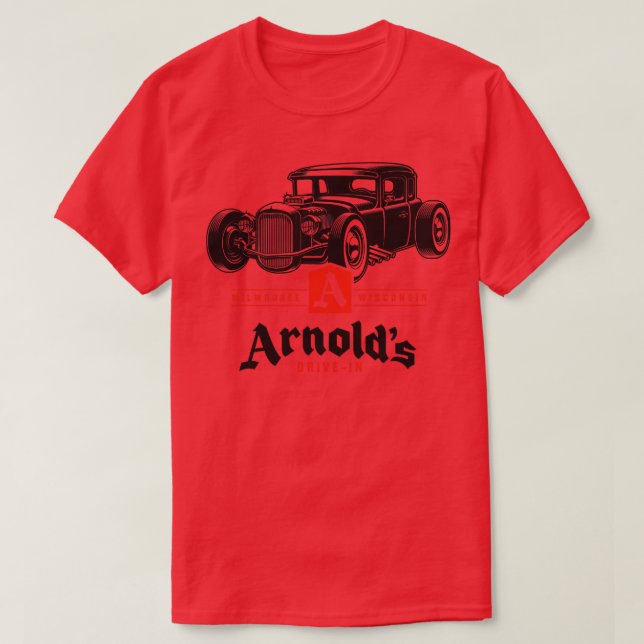 Camiseta Restaurante Arnolds (Diseño del anverso)