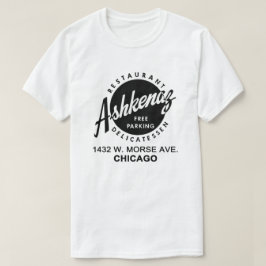 Camiseta Restaurante Ashkenaz Delicatessen, Chicago