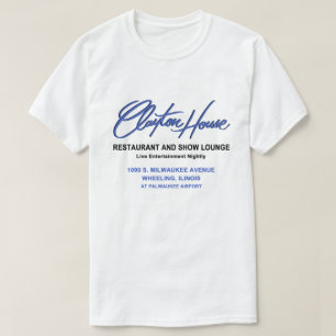 Camiseta Restaurante Clayton House, Wheeling, IL