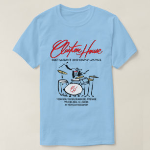 Camiseta Restaurante Clayton House y Show Lounge, Wheeling