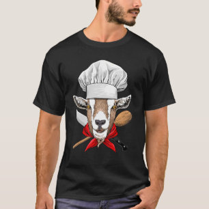 Camiseta Restaurante Cocina del chef Goat Cocina Cocina Coc