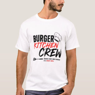 Camiseta Restaurante de Comida Rápida Creativa 🍔 Burger Ki