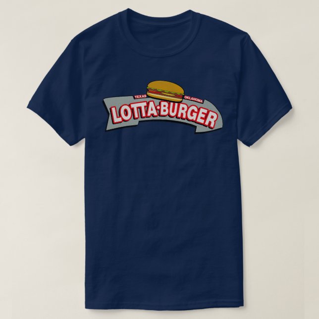 Camiseta Restaurante de comida rápida "Lotta Burger" (Diseño del anverso)