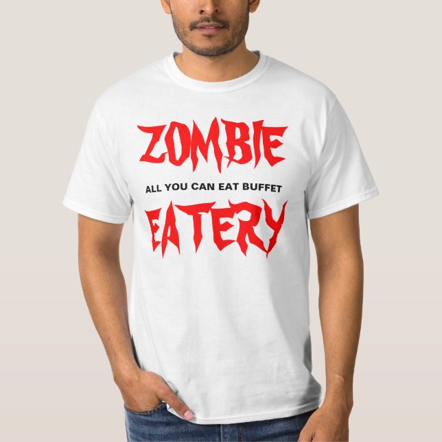 Camiseta Restaurante del zombi (Anverso)
