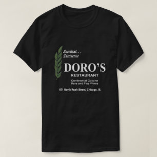 Camiseta Restaurante Doro, Rush Street, Chicago, IL