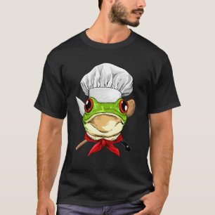 Camiseta Restaurante Frog Chef Cocina Cocina Cocina Cocina 