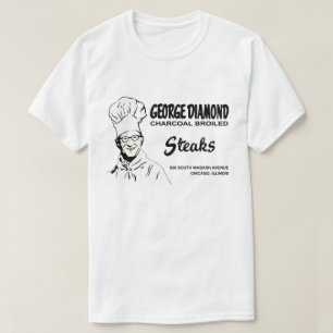 Camiseta Restaurante George Diamond, Chicago, IL