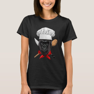 Camiseta Restaurante Gorilla Chef Cocina Cocina Cocina Coci