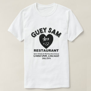 Camiseta Restaurante Guey Sam, Chinatown, Chicago, IL