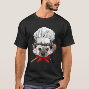 Camiseta Restaurante Hedgehog Chef Kitchen Cocina Cocina Co